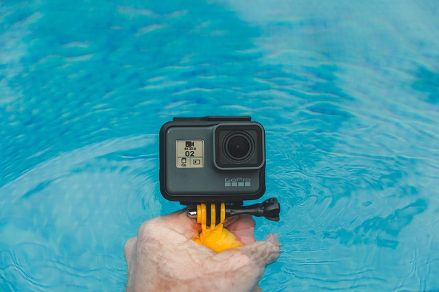 Przykład zastosowania akcesoriów GoPro w wodzie